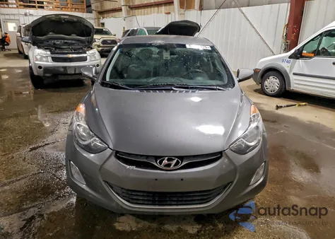 2013 Hyundai Elantra Gls из США, поврежденный, VIN 5NPDH4AE6DH393975